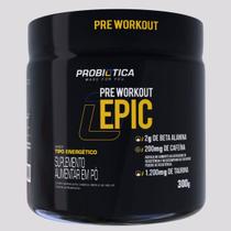 Pré Treino Probiótica Epic - 300g