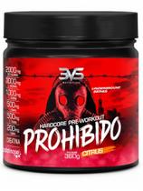 Pré Treino Prohibido 360g 3VS Sabor Citrus para Energia e Desempenho Máximo nos seus Treinos