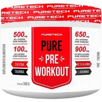 Pre Treino Puretech Pure Pre Work Pote 100g Sabor Maçã Verde Pre Treino Puretech Pure Pre Work Pote 100g Sabor Maçã Verde
