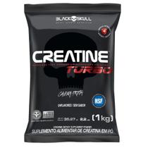 Pré-treino Refil Creatina Turbo Black Skull 1 Kg Pré-treino Refil Creatina Turbo Black Skull 1 Kg