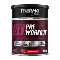 Pré Treino Sem Cafeína BT Pre Workout Beterraba Frutas Vermelhas 320g Thermo Life Pré Treino Sem Cafeína BT Pre Workout Beterraba Frutas Vermelhas 320g Thermo Life