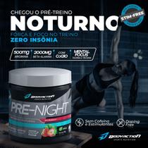 Pré Treino Sem Cafeína Pre Night 200g Bodyaction