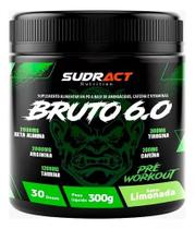 Pre treino sudract bruto 6.0 - 300g (30 doses) - limonada