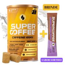 Pré Treino Supercoffee 3.0 Lata Econômica 380g Novo Sabor Paçoca + Disposição - CAFFEINE ARMY