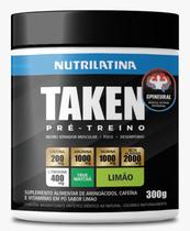 PRE-TREINO TAKEN LIMÃO Nutrilatina 300g PRE-TREINO TAKEN LIMÃO Nutrilatina 300g