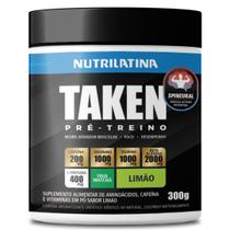 Pré-Treino Taken Sabor Limão Nutrilatina 300g Pré-Treino Taken Sabor Limão Nutrilatina 300g