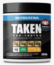 PRE-TREINO TAKEN TANGERINA ICE Nutrilatina 300g PRE-TREINO TAKEN TANGERINA ICE Nutrilatina 300g