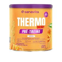 Pré Treino Thermo Energy Sabor Laranja 300g Sanavita