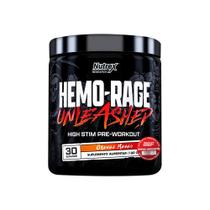 Pré-Treino Ultra-concentrado Alta Estimulação Hard Core Hemo-Rage Unleashed 180g - Nutrex Research
