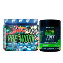 Pré Treino Us Nutrition 150g + Termogênico Natural Burn Free - 60 Tabs Pré Treino Us Nutrition 150g + Termogênico Natural Burn Free - 60 Tabs