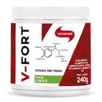 Pré treino v-fort limao 240g - vitafor
