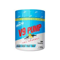 Pré Treino V9 Pump - 300g Energético - Shark Pro Pré Treino V9 Pump - 300g Energético - Shark Pro