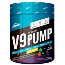 Pré-Treino V9 Pump Pote 300g Shark Pro
