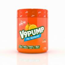 Pré Treino V9 Pump Refrigerante Laranja Shark Pro 300g Pré Treino V9 Pump Refrigerante Laranja Shark Pro 300g