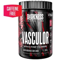 Pré Treino Vasculor Muscle Pump Volumizer Sem Cafeína Darkness 300g