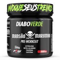 Pré Work Mansão Maromba FTW Diabo Verde - 250 G - FTW Suplementos Pré Work Mansão Maromba FTW Diabo Verde - 250 G - FTW Suplementos