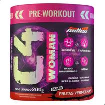 Pre Workout C4 Woman 200G New Millen Sabor:Frutas Vermelhas