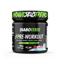 Pré-workout diabo verde 300g cereja ice