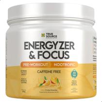 Pre Workout Energyzer e Focus Caffeine Free 450g True Source Pre Workout Energyzer e Focus Caffeine Free 450g True Source