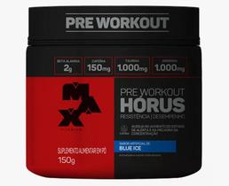 Pre Workout Horus Pote 150g Pre Treino Max Titanium Sabor Blue Ice