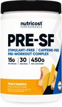 Pre-Workout Nutricost Stim-Free 30 porções de manga pêssego