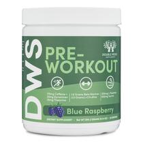 Pre Workout Powder Double Wood 30 porções de framboesa azul