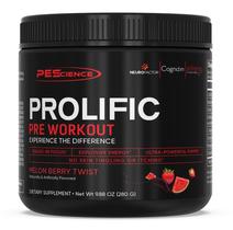 Pre Workout Powder eScience Prolific para homens e mulheres 40 vezes