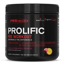 Pre Workout Powder eScience Prolific para homens e mulheres 40 vezes