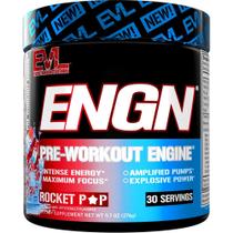 Pre Workout Powder EVL Intense ENGN com creatina para homens