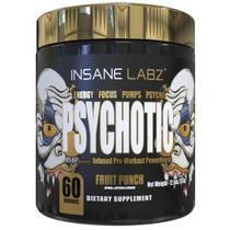 Pre Workout Powder Insane Labz Psychotic Gold 60 porções