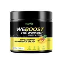 Pré-Workout Weboost Pote 200g Wefit Abacaxi