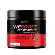 Pré-Workout Weboost Pote 200g Wefit Melancia Pré-Workout Weboost Pote 200g Wefit Melancia