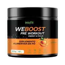 Pré-Workout Weboost Pote 200g Wefit Tangerina Pré-Workout Weboost Pote 200g Wefit Tangerina