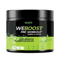 Pre Workout Weboost Pote Com 200g Sabor Limão Wefit