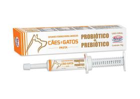 Prebiotico e probiotico para caes e gatos pasta - seringa 14gr - ALIVET