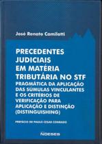 Precedentes judiciais em matéria tributária no stf