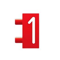 Precificador Pacote Avulso Número 1” (um) Vermelho - 30 peças - Preço para Vitrine Precificador Pacote Avulso Número 1” (um) Vermelho - 30 peças - Preço para Vitrine