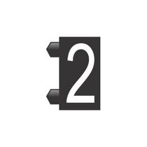 Precificador Pacote Avulso Número 2” (dois) Preto - 30 peças - Preço para Vitrine Precificador Pacote Avulso Número 2” (dois) Preto - 30 peças - Preço para Vitrine