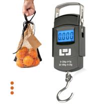 Precisão Compacta Portátil Digital Bolsa Gancho Leve Viagem Balança Precisão Compacta Portátil Digital Bolsa Gancho Leve Viagem Balança