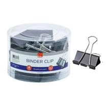 Predendor para Papéis Binder Clip 50mm c/ 12 Unidades Multi Funções - BRW