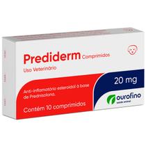 Prediderm 20 Mg 10 Comprimidos Ourofino Com Nota - Ouro Fino