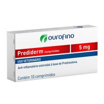 Prediderm 5mg Uso Veterinário com 10 comprimidos Prediderm 5mg Uso Veterinário com 10 comprimidos