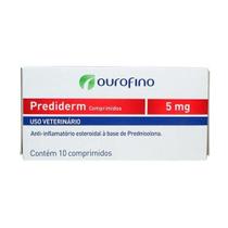 PREDIDERM COMPRIMIDOS 5mg - cx c/ 10 comprimidos - Ourofino