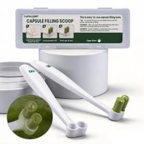 Preenchedor de Cápsulas CAPSLogist Tamanho 00 Kit com 2 Colheres