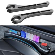 Preenchedor de lacunas para assento de carro Levchall 2PCS Universal Black