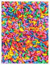 Preenchedor sensorial Rainbow Pasta 500 ml para mesa sensorial