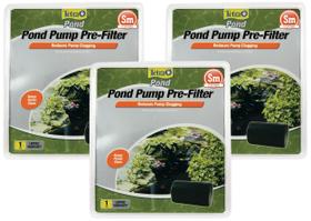 Prefiltro Tetra 3 unidades para bombas de jardim aquático Prefiltro Tetra 3 unidades para bombas de jardim aquático