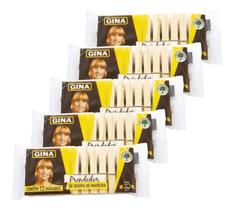 Pregador De Madeira Para Roupas Gina Pacote Com 60 Un