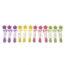 Pregador de Roupas Emborrachado Flores Sanremo 12 Unidades Pregador de Roupas Emborrachado Flores Sanremo 12 Unidades
