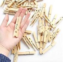 Pregadores de Roupa de Madeira PrendeBem Kit 36 Unidades